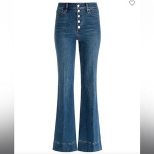 Alice + Olivia Missa Jeans with Touch Down logo